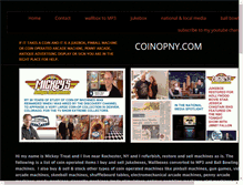 Tablet Screenshot of coinopny.com